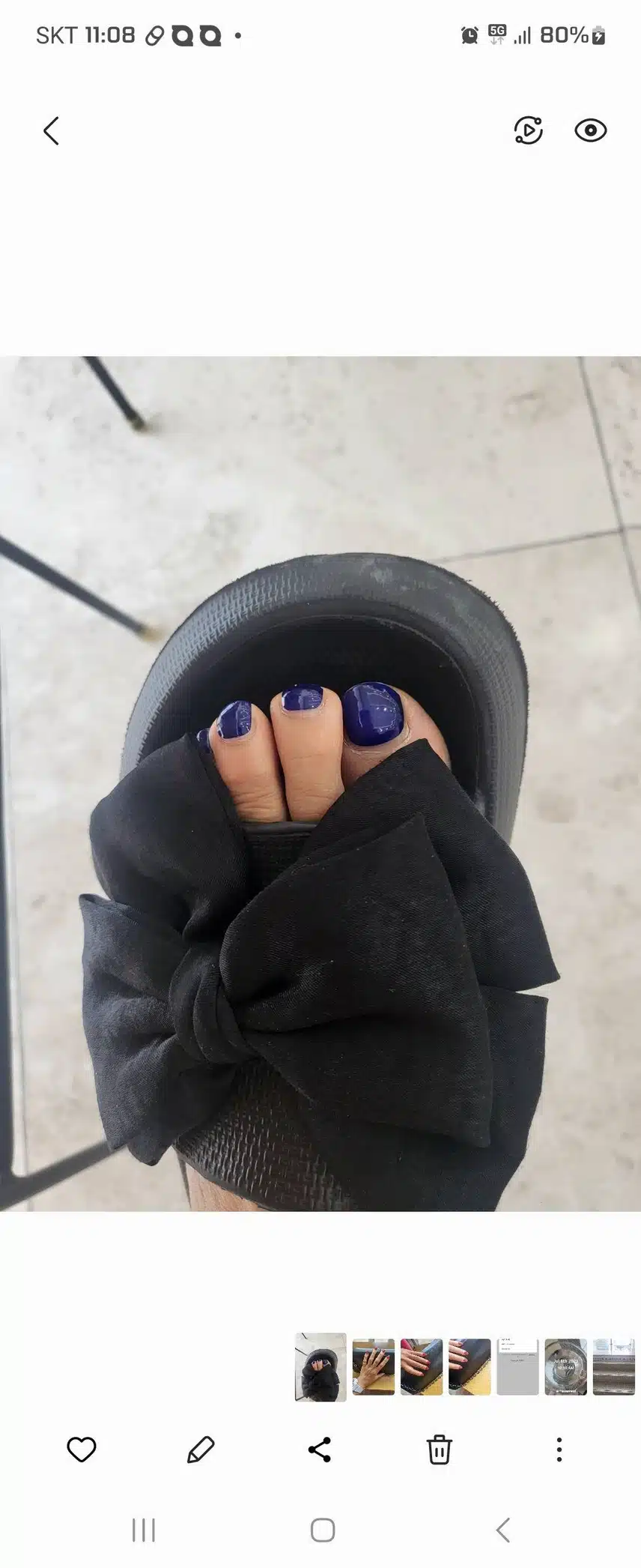 여름이예요ㅎ네일,패디까지