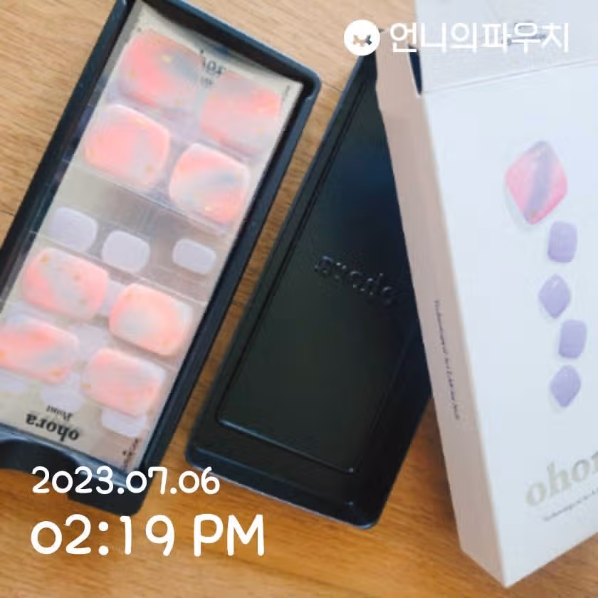 나만의 여름맞이 페디큐어