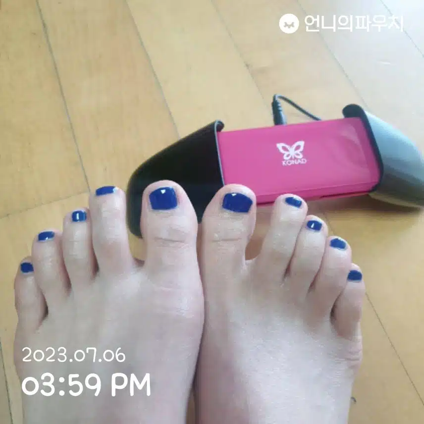 나의 셀프 네일&페디의 역사~~ 그리고 여름 페디~
