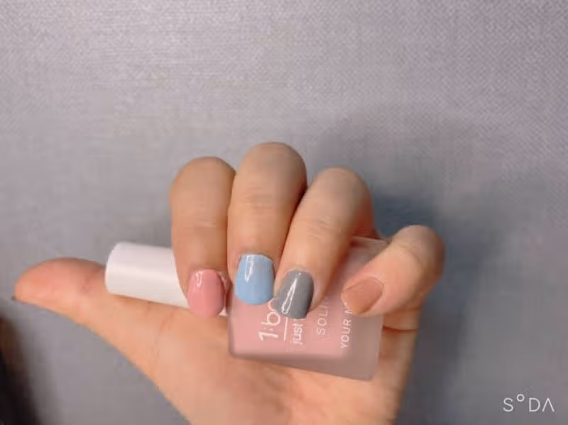 다이소 1분네일
