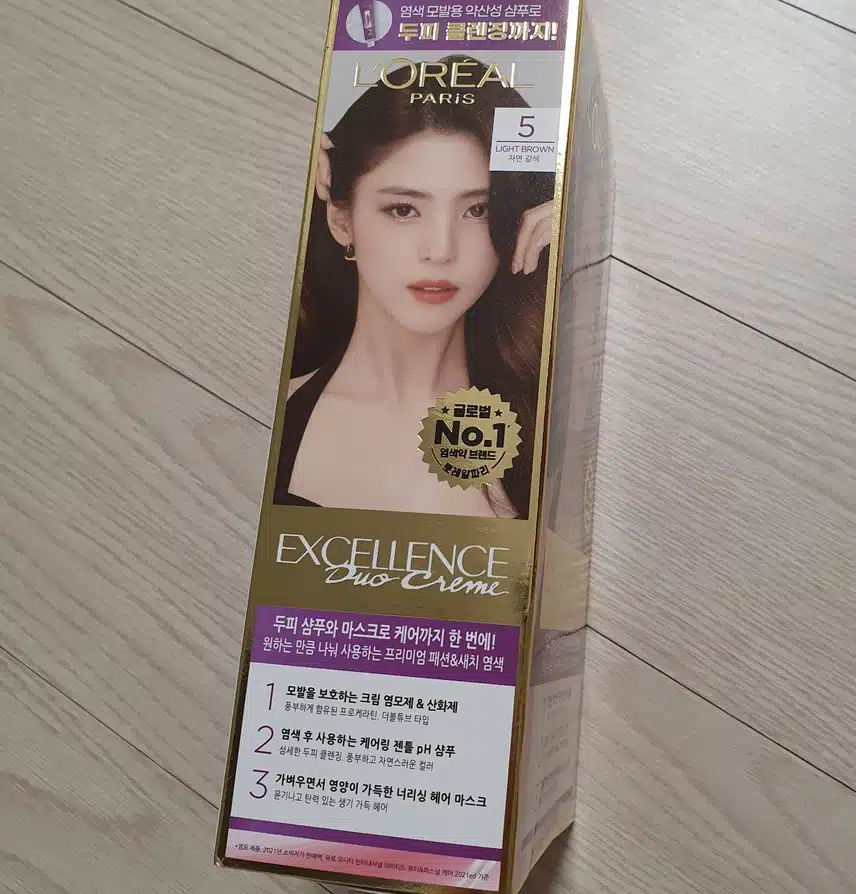 로레알 새치염색약