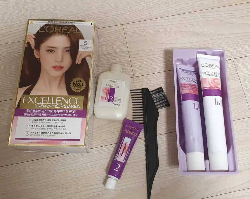 로레알 새치염색약