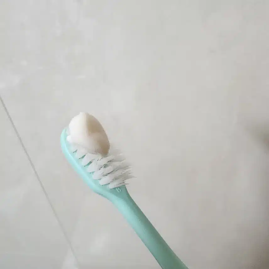 기상 후 양치