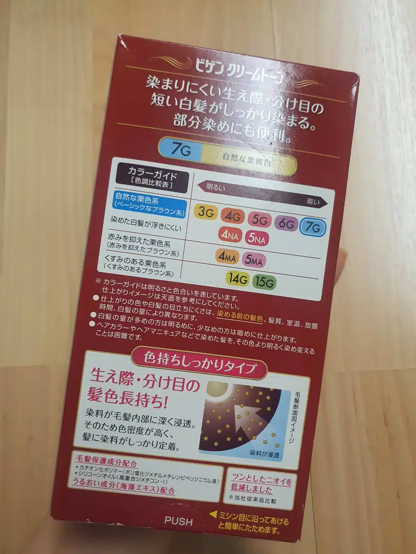 새치염색 최고 비겐크림톤 염색약