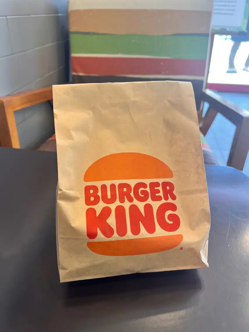 캐시로 🍔버거킹 버거 샀어요