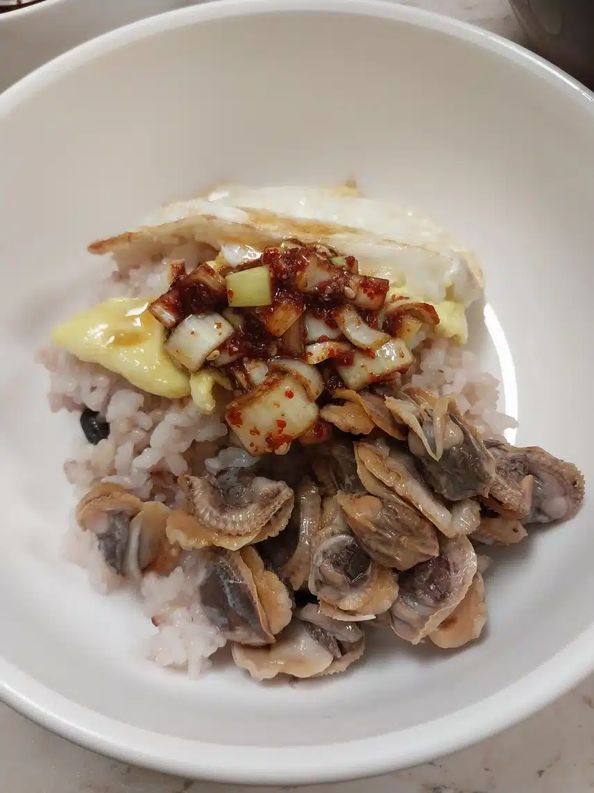 꼬막비빔밥먹고 