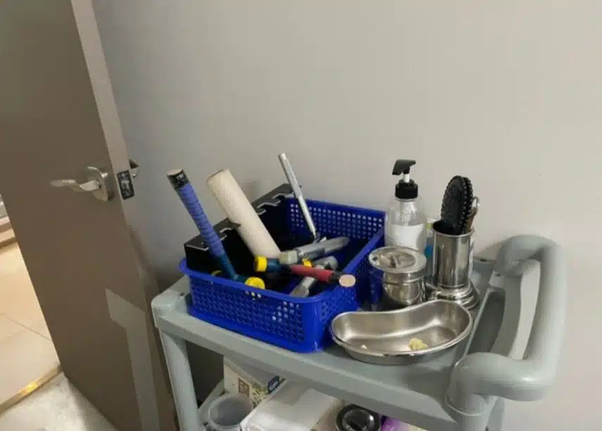 안면비대칭 한의원 치료햇어요
