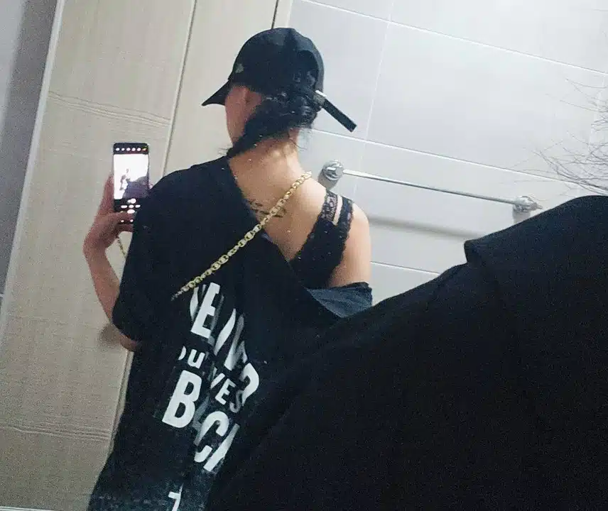 잠깐 외출 패션 