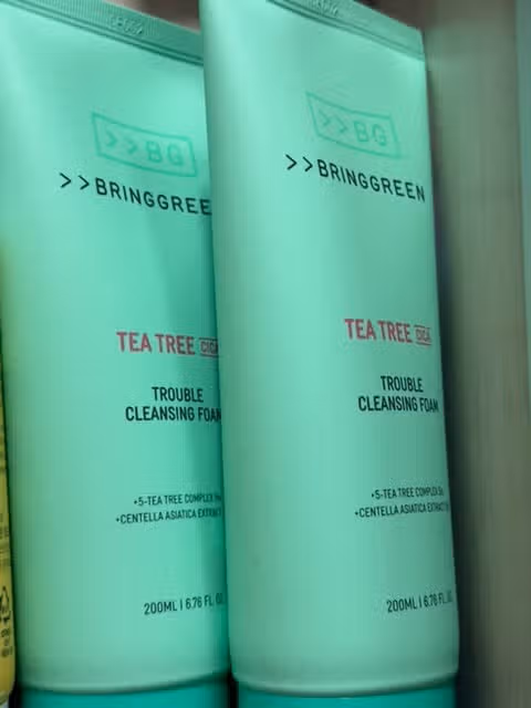 티트리 클렝징 폼이에요