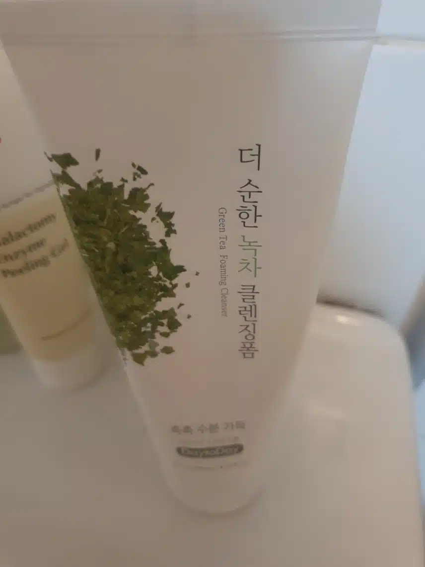 내돈내산 더 순한 녹차 클렌징폼 산뜻하고 좋아요