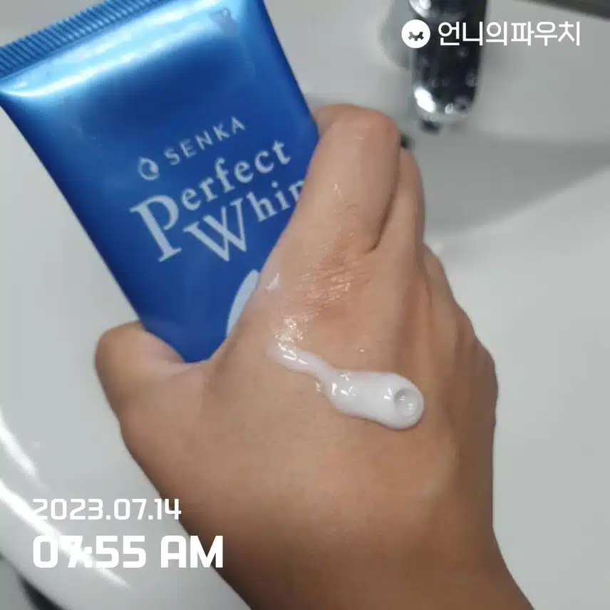 내돈내산 ㅡ 센카 퍼펙트 휩 페이셜 워시