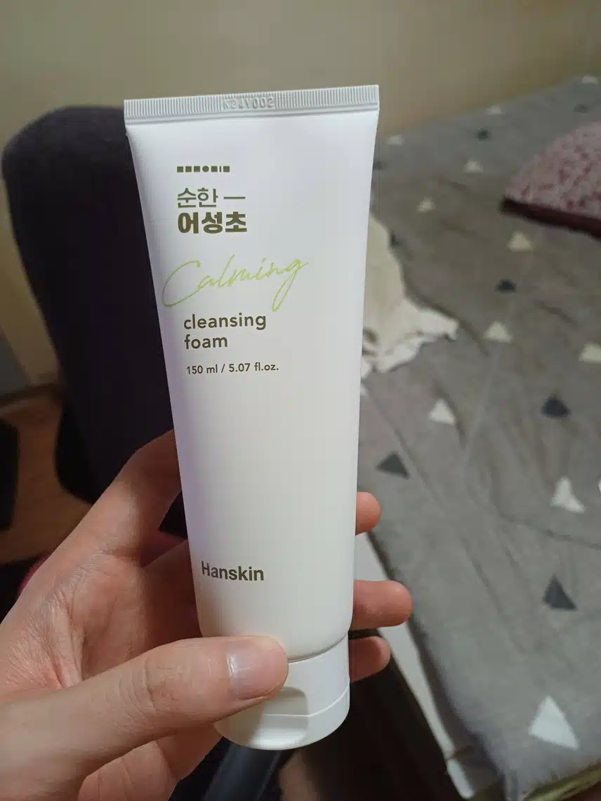 내돈내산 한스킨 순한 어성초 클렌징폼 소개합니다.