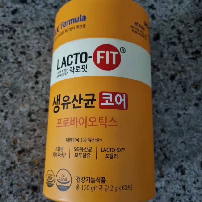 우리 가족 장건강은 종근당 락토핏 코어 