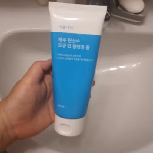 식물나라 제주 탄산수 폼클렌징