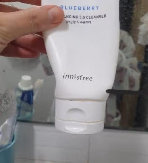 내돈내산 이니스프리 블루베리 클렌징폼