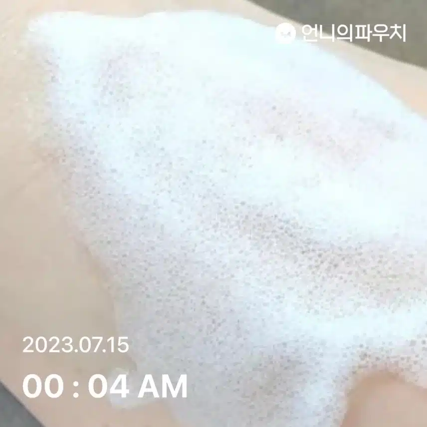내돈내산)산소 톡톡 버블 톡스 클렌저