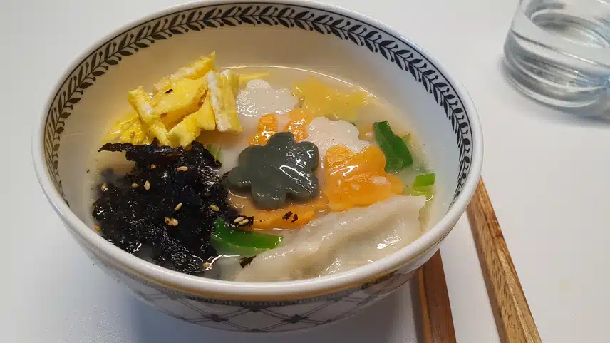 꽃떡국