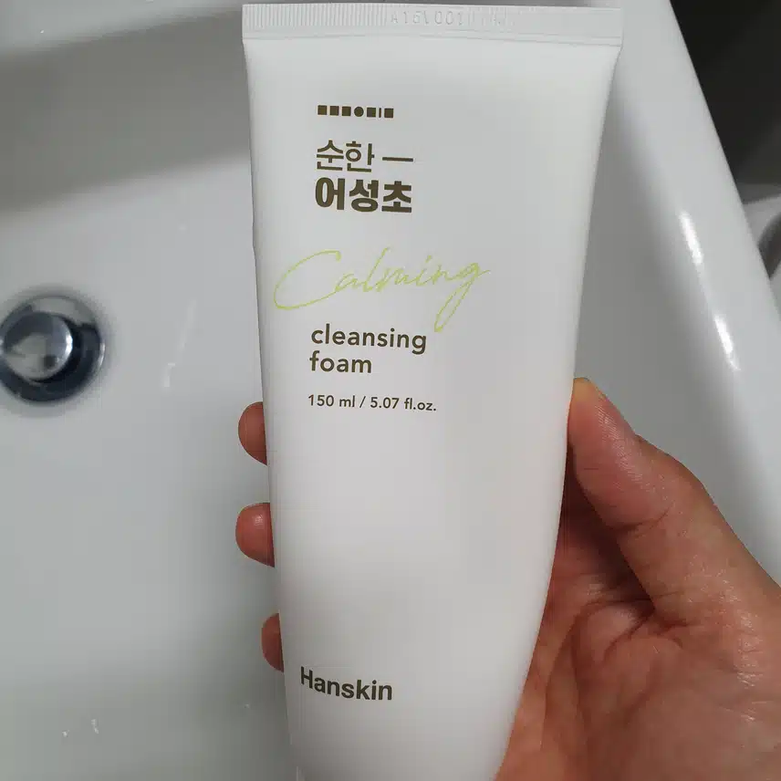 한스킨 순한 어성초 클렌징폼 추천해요