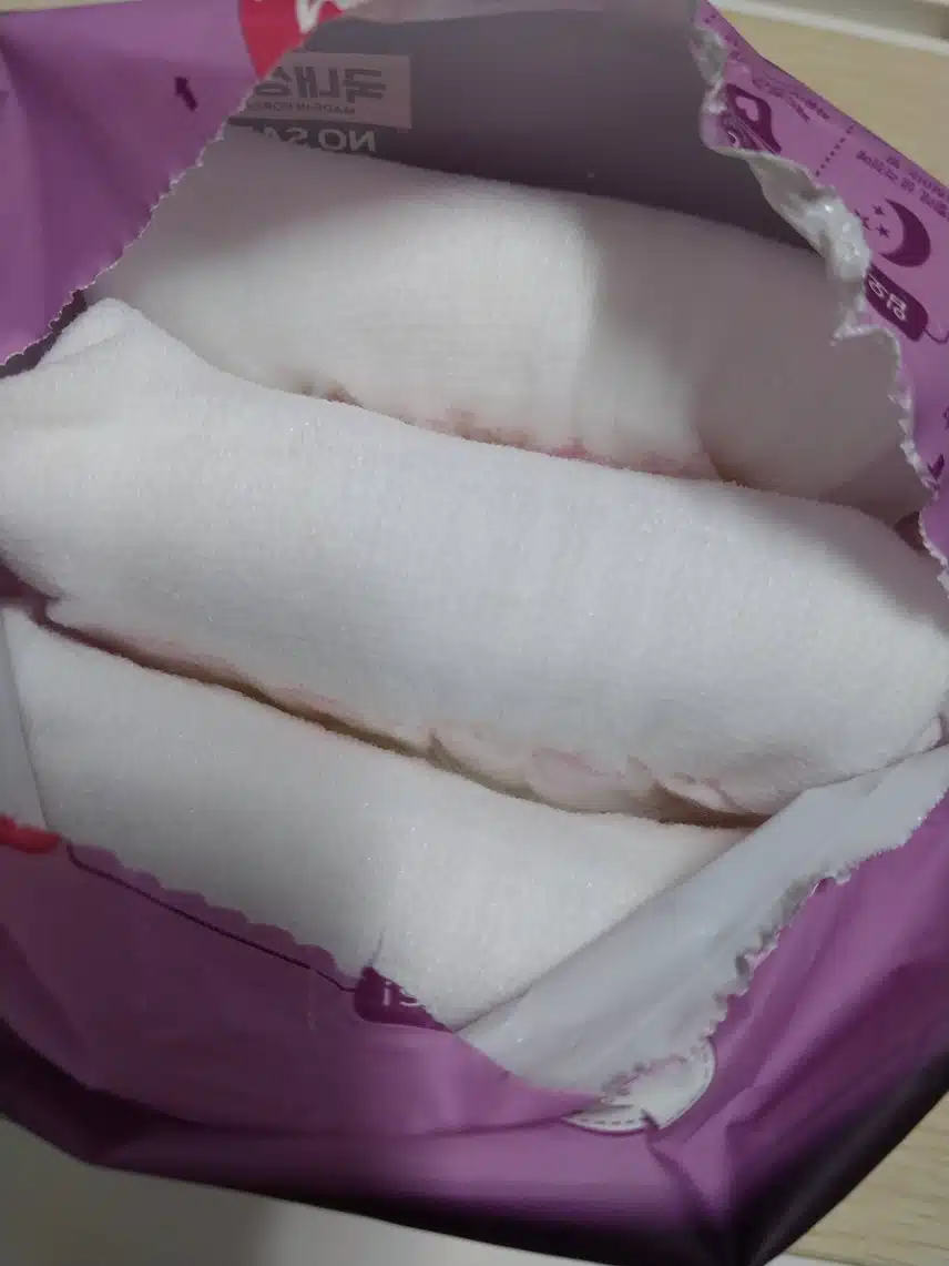 그날이 오면 밤에 '입는 생리대' 쓰면 매우 편해요