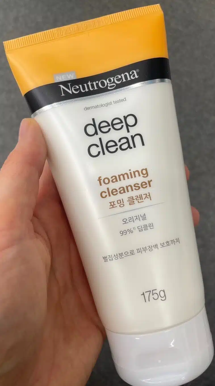 내돈내산 포밍클렌저 뉴트로지나