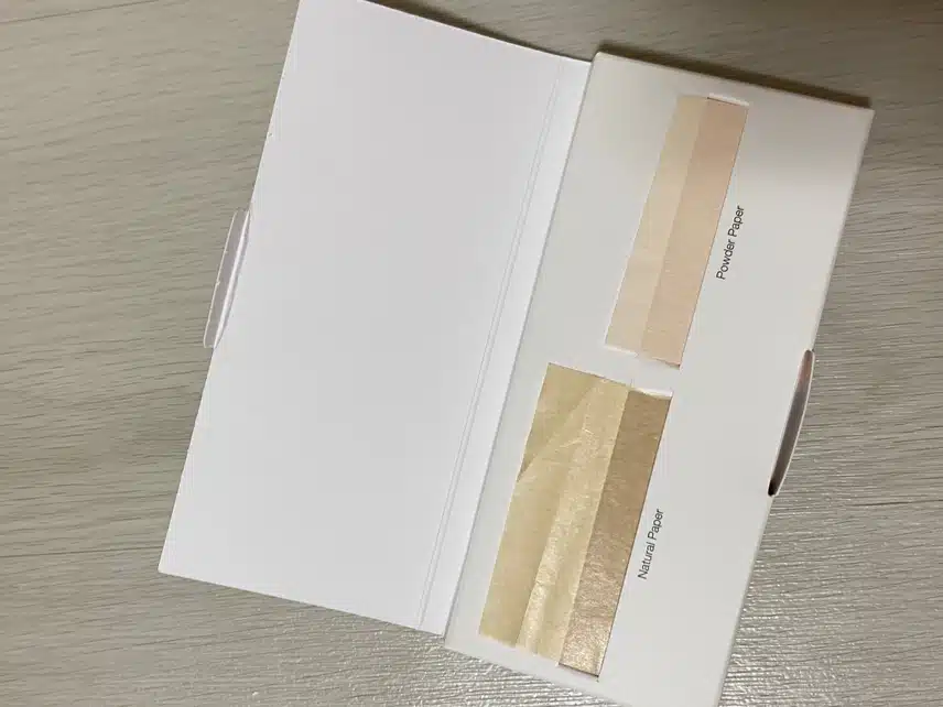 기름기 제거엔 차앤박 기름종이 추천해요