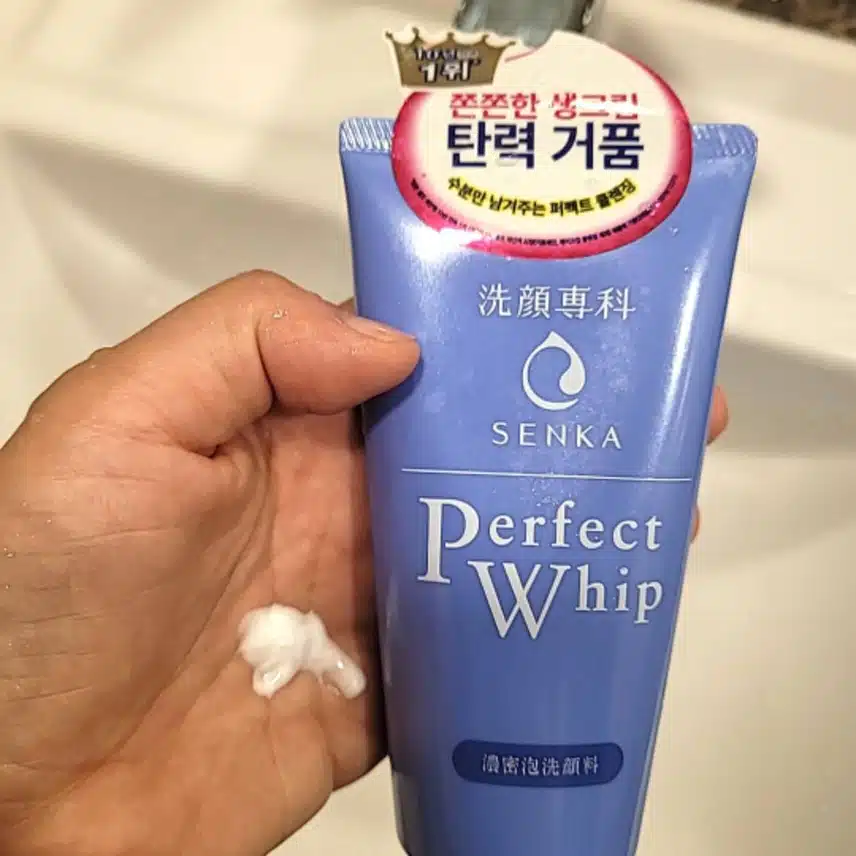 센카 퍼펙트휩 클렌징~