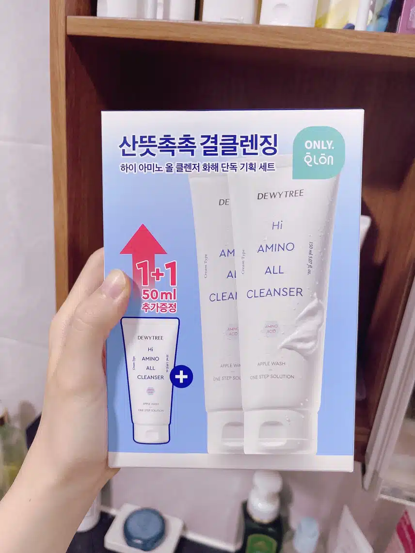 가성비 갑 듀이트리 클렌징폼