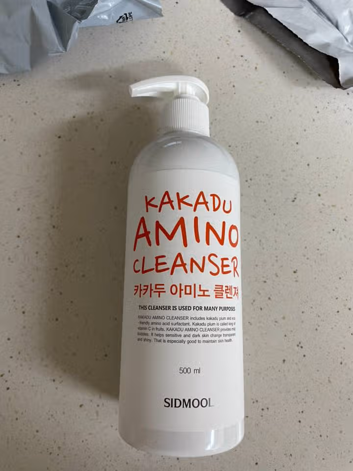 시드물 아미노 클렌져 굿! 내돈내산