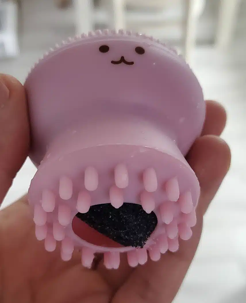 문어 클렌징 브러쉬