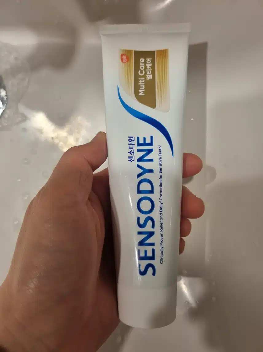 센소다인 치약