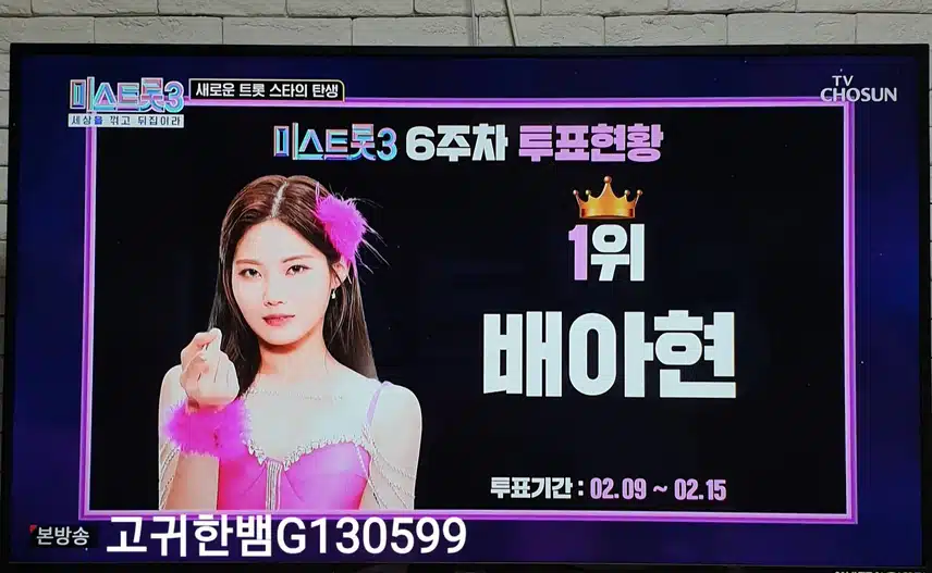 🌸 국보급 목소리의 소유자 배아현 님에게 팬마음 투표합니다 🗳 💖 