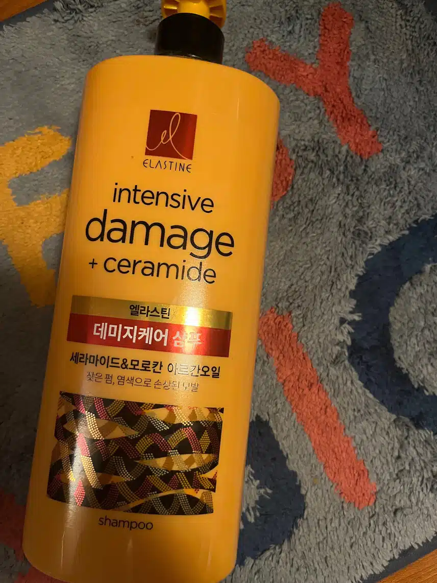 엘라스틴 모르칸 아르간 오일 집중 영양 샴푸 