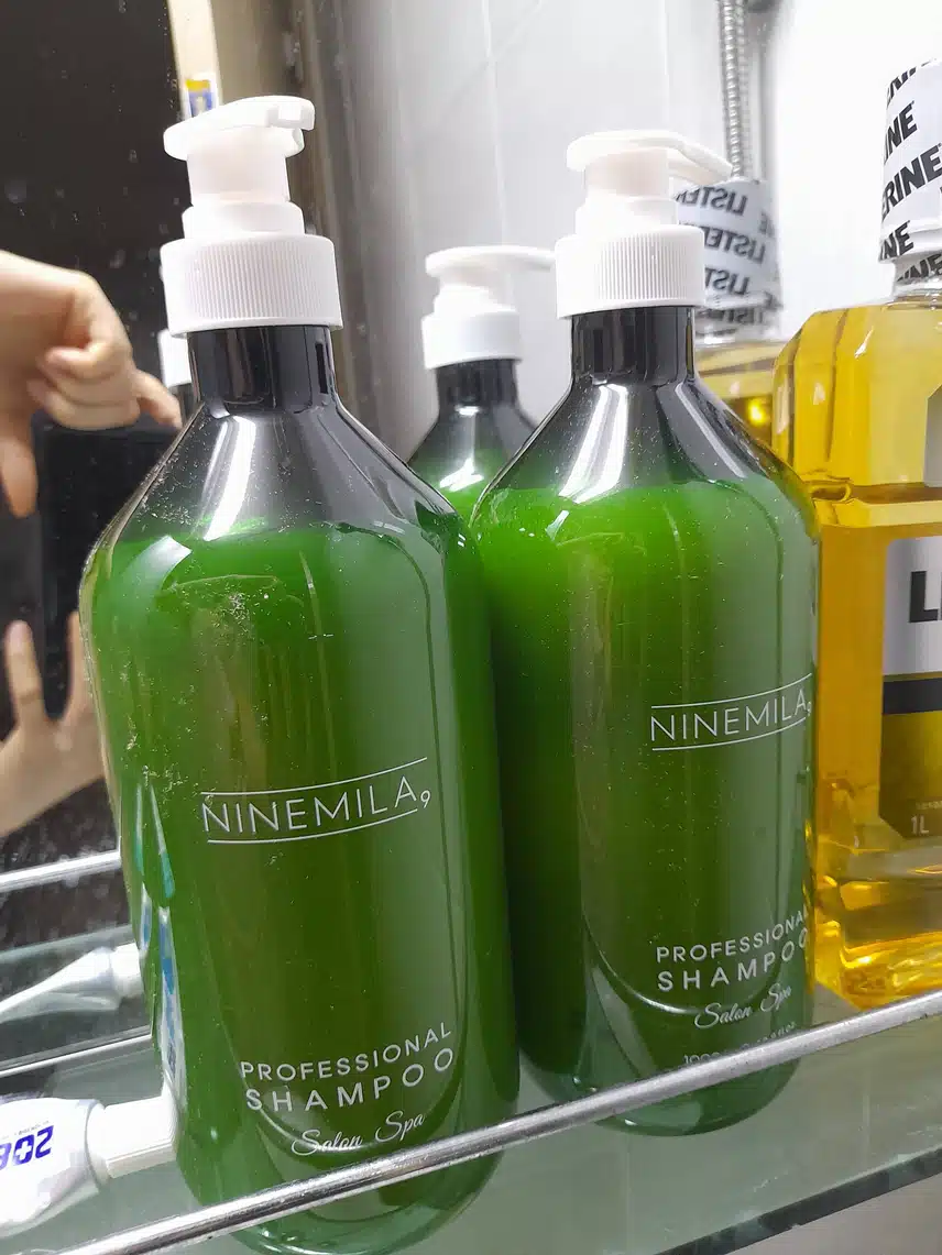 장마철 헤어케어 나인밀라 샴푸
