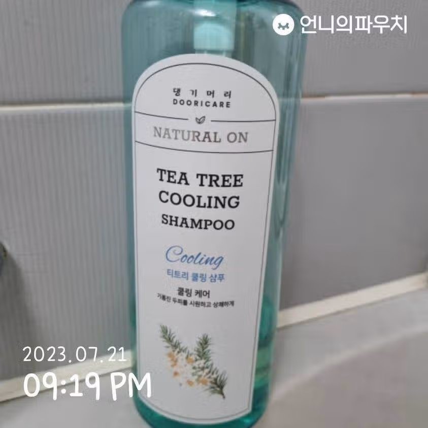 댕기머리 티트리 쿨링샴푸