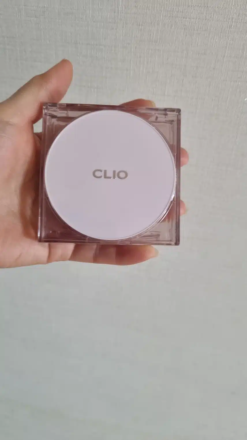 쿠션 바르기