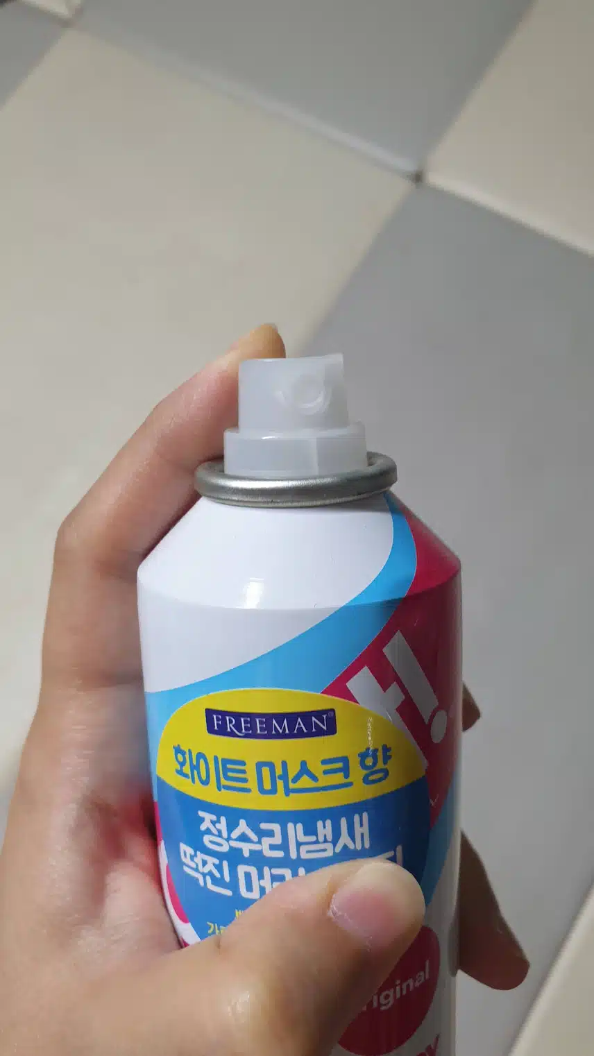장마철 떡지는 머리에 뿌리는 드라이샴푸