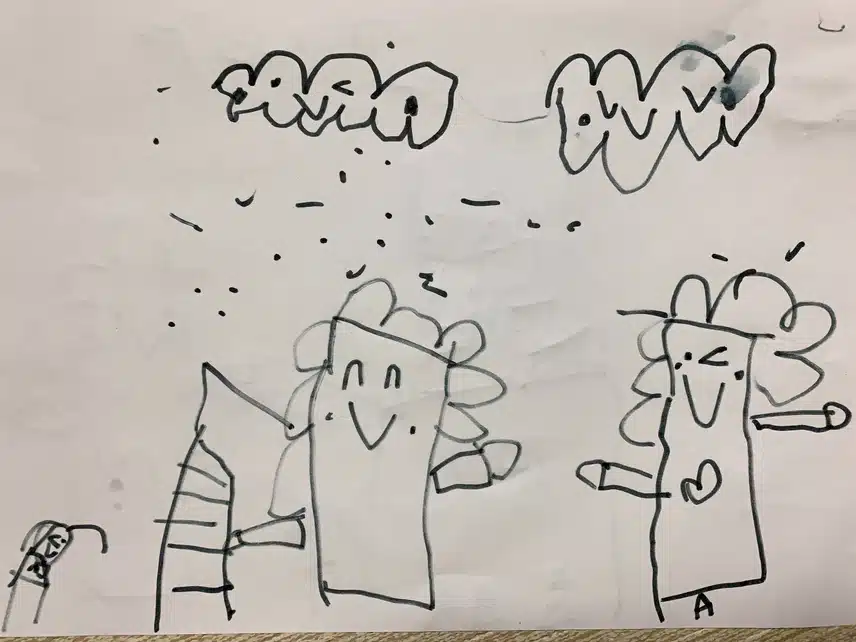 산들 바람을 따라