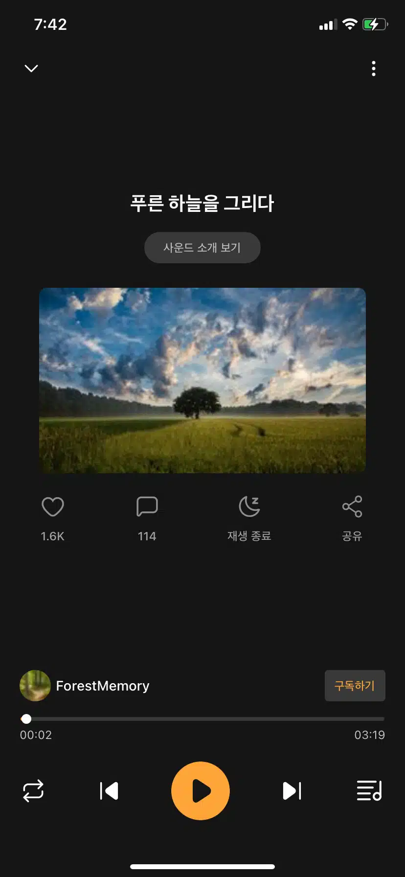 푸른 하늘을 그리다