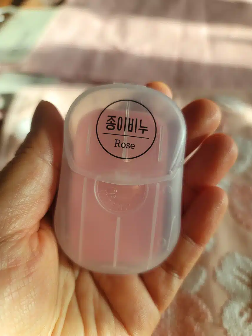 2/27(화)다이소 종이비누~🩷