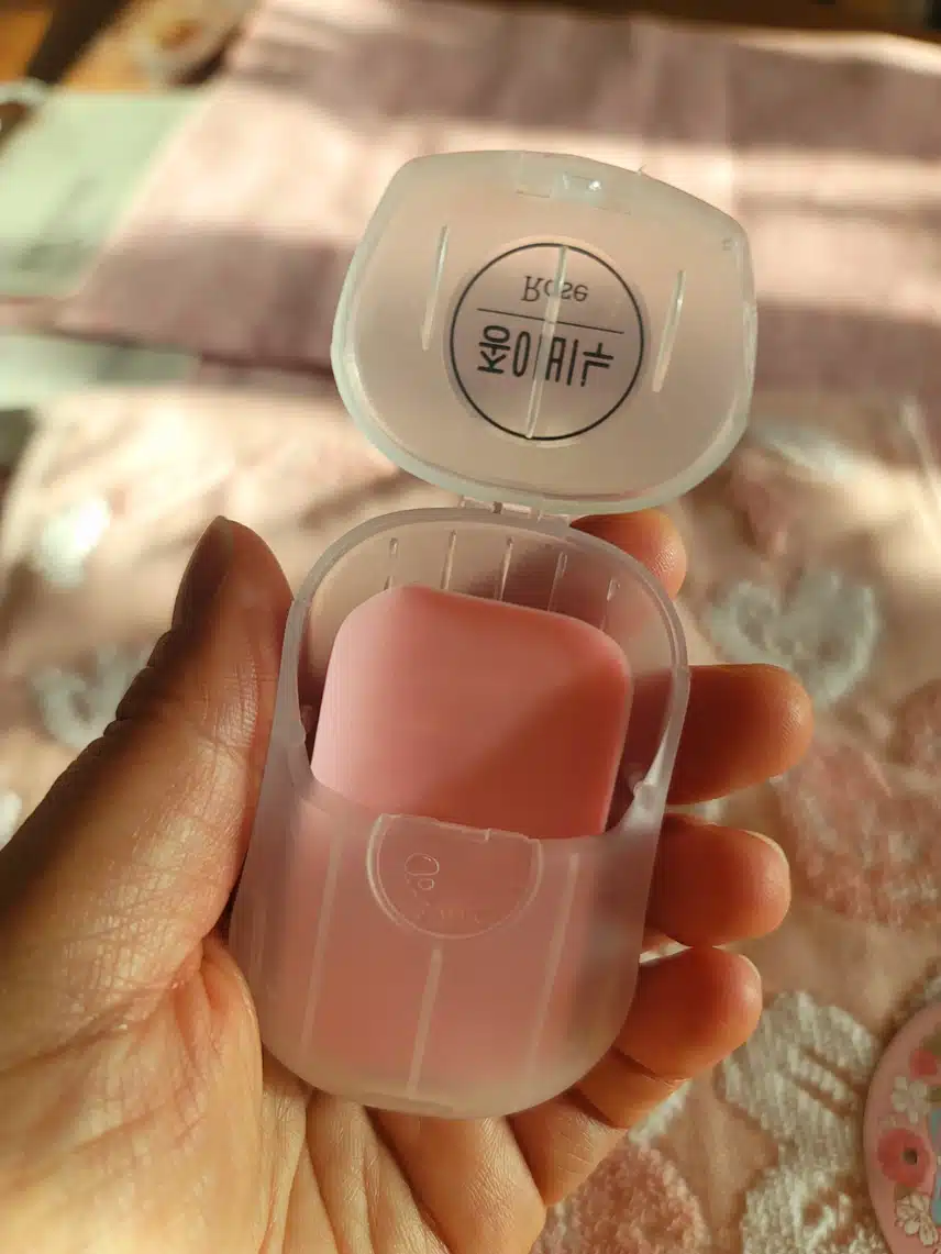 2/27(화)다이소 종이비누~🩷