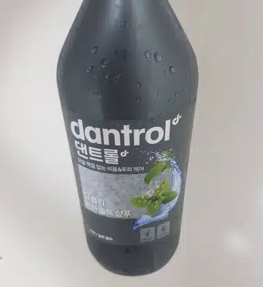 댄트롤 딥 클린 박하 솔트 샴푸 강추!