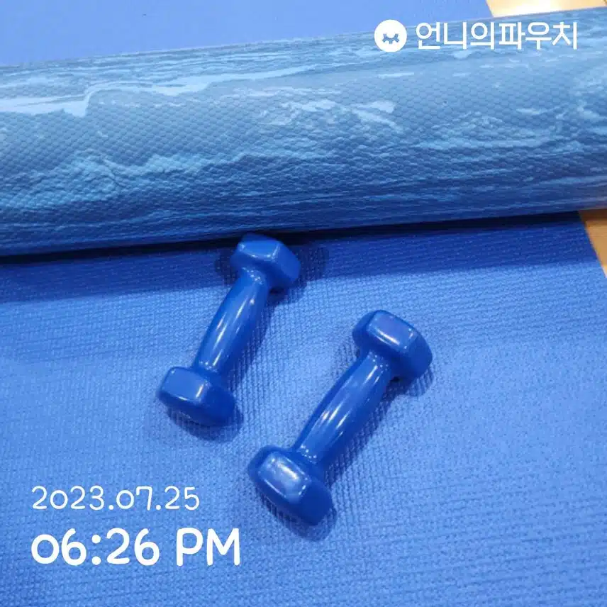 운동을 합시다~~