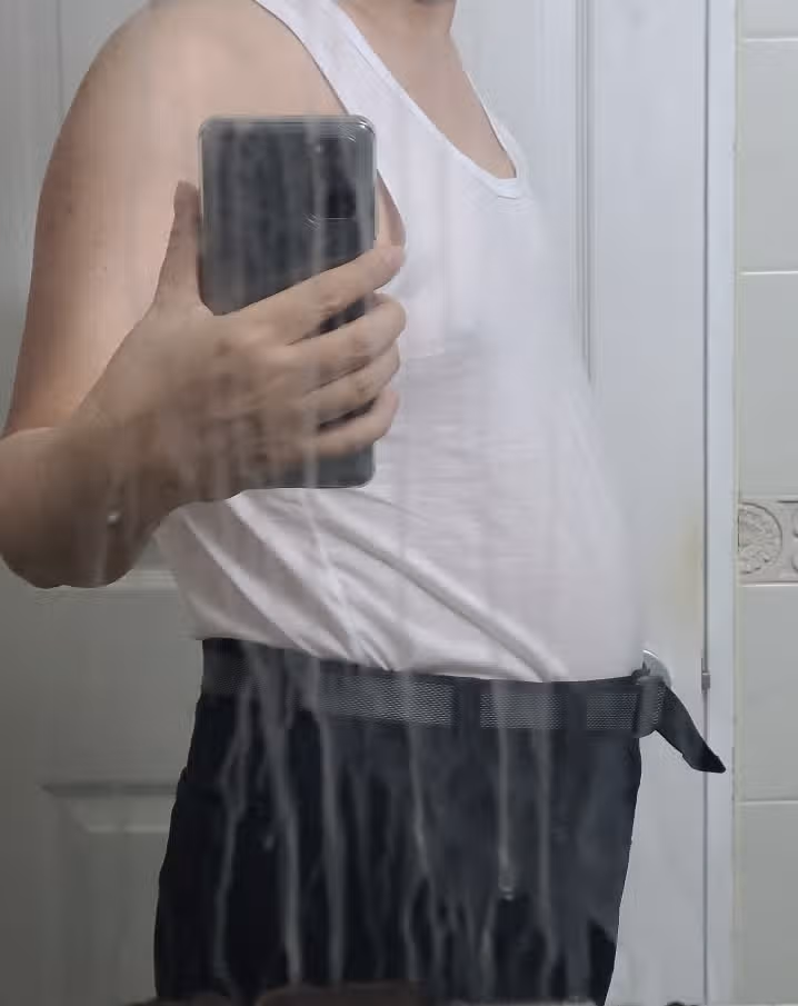 다이어트 비포 애프터 5회차 결과