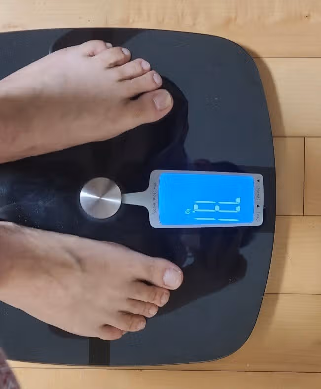 다이어트 비포 애프터 5회차 결과