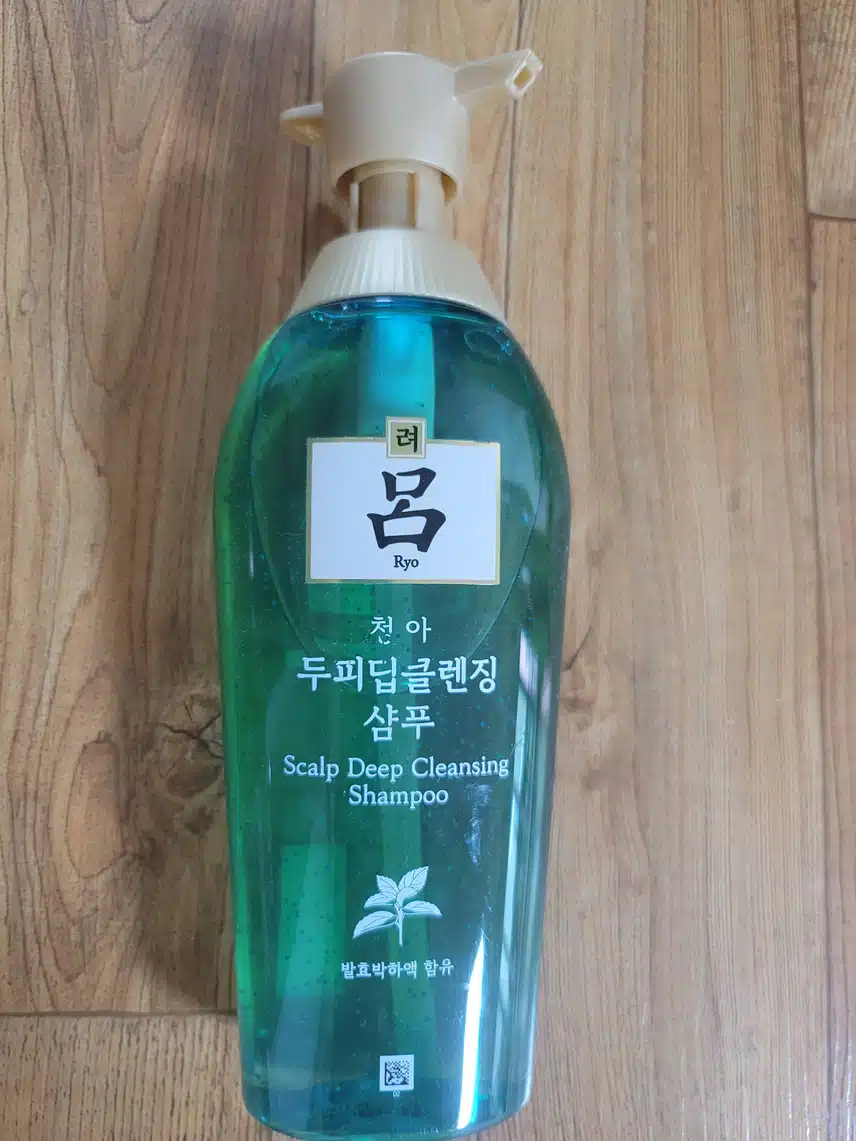 려 청아 두피딥클렌징 샴푸