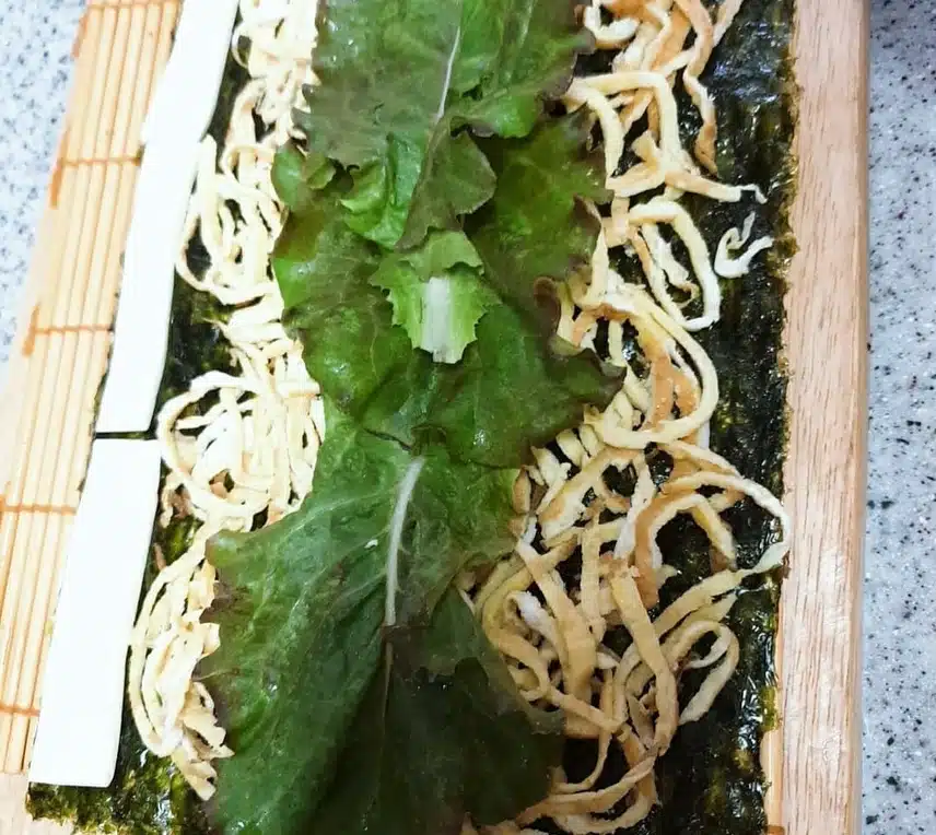 탄수화물없는 김밥