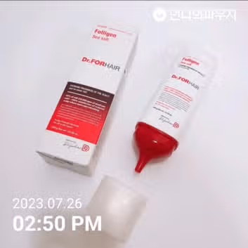 장마철 헤어케어템)닥터포헤어 씨솔트 두피 스케일러