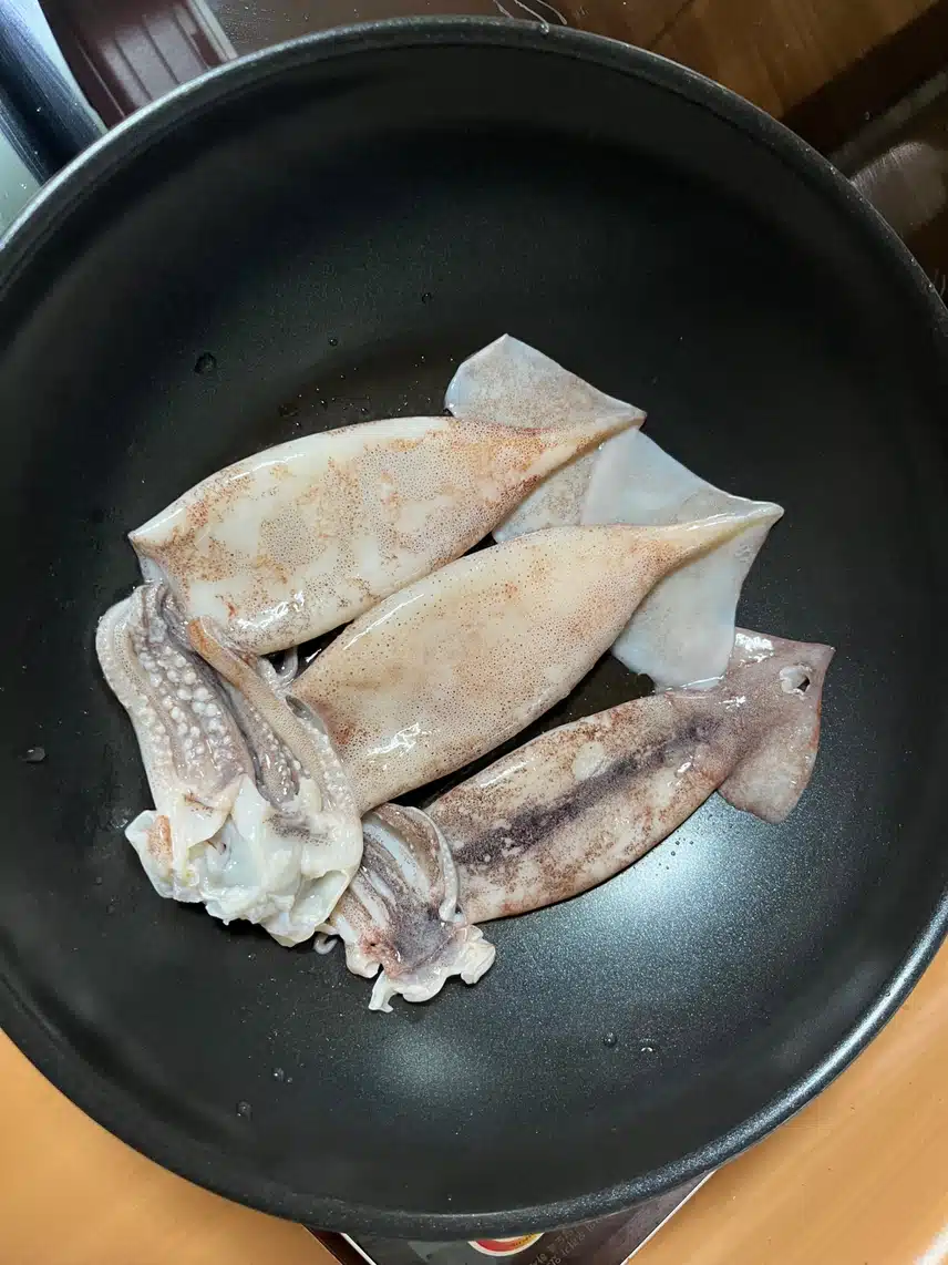 수산대전에서 구매한 단백질 가득 오징어 활용요리소개☺️