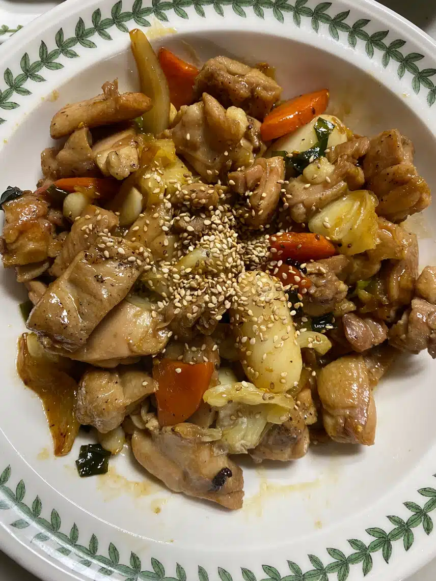 간장닭갈비~