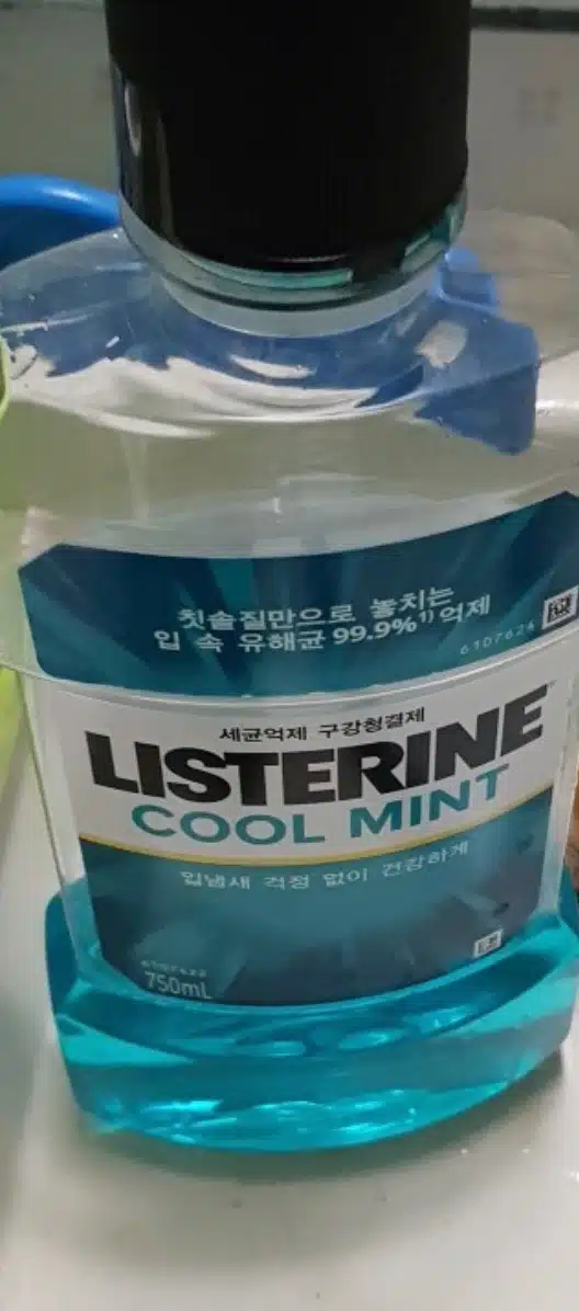 리스테린 너무 상쾌해요